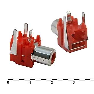 RCA RCA-109  red гнездо на плату 