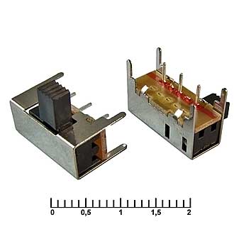 Движковые переключатели SK12F05G   