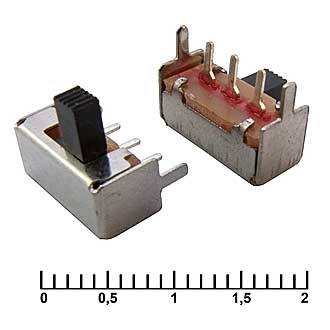 Движковые переключатели SK12F14G   