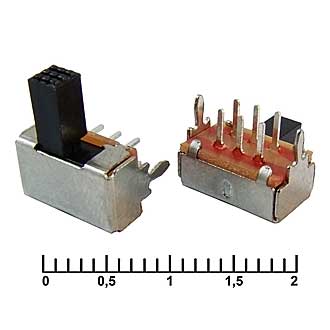 Движковые переключатели SK22D02PG   