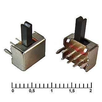 Движковые переключатели SK22D03VG   