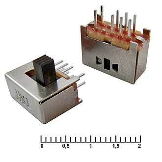 Движковые переключатели SK23D01G   