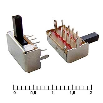 Движковые переключатели SK23D07VG   RUICHI