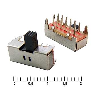 Движковые переключатели SK42D01G   