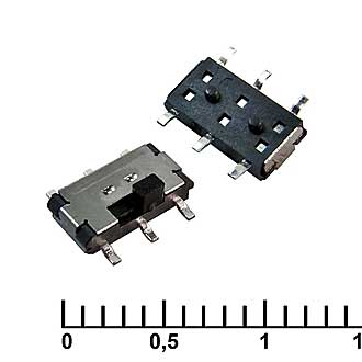 Движковые переключатели SMD IS-1390 