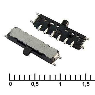 Движковые переключатели SMD IS-1500 