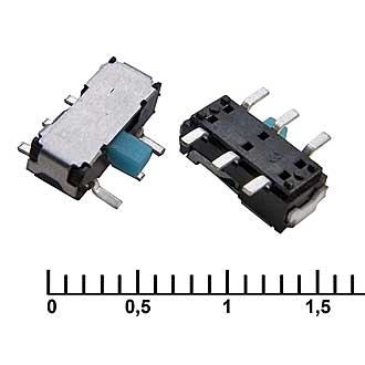 Движковые переключатели SMD IS-2245S 