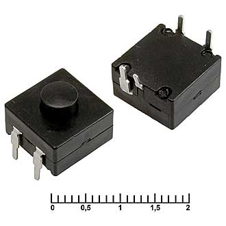 Кнопочные переключатели PBS1203D   1A 30V ON-ON 