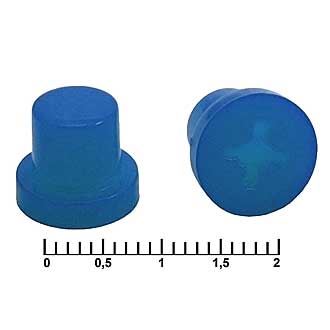 Колпачки для кнопок A38 Blue 