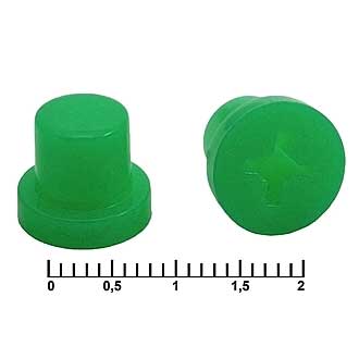 Колпачки для кнопок A38 Green 