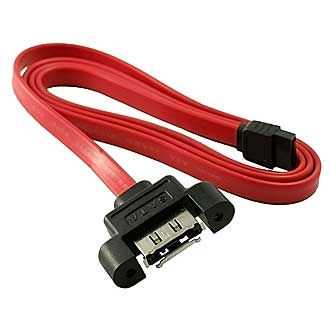 Компьютерные шнуры ESATA-SATA 7pin  0.90m 