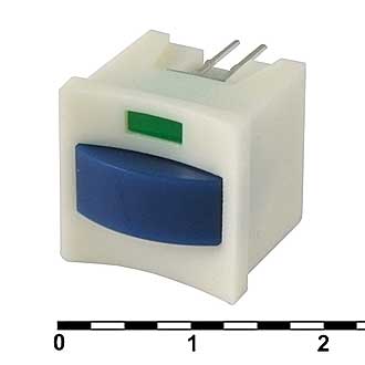 Миниатюрные кнопки PB07-WU-1G0 