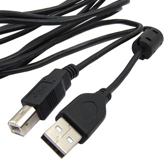 Компьютерные шнуры USB2.0 A(m)-USB B(m) FB 1.8m RUICHI
