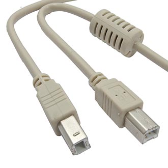 Компьютерные шнуры USB-B M USB-B M 3m F 