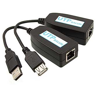 Компьютерные шнуры VUSB-Mni (USB2.0 - UTP 35m) 