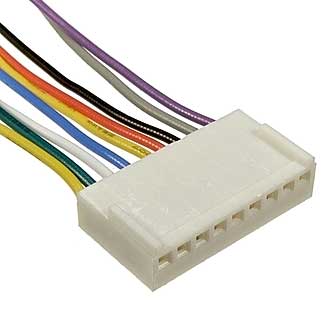 Межплатные кабели питания HU-09 wire 0,3m AWG26 