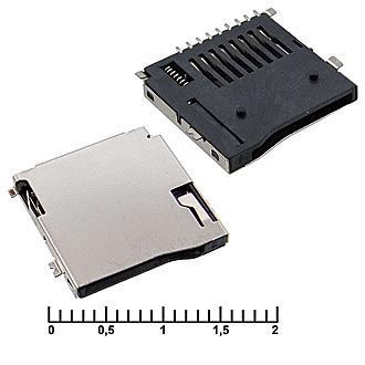 micro-SD SMD 8pin ejector