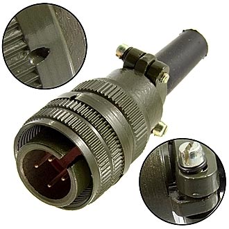 Цилиндрические малогабаритные KP2-16J4P M-1mm (каб.вил.) 
