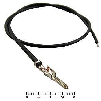 Разъемы питания низковольтные MF-M 4,20 mm AWG20 0,3m black 