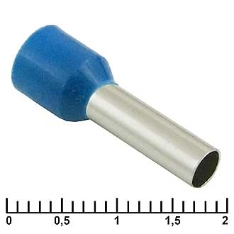Наконечники на кабель DN06012 blue (3.5x12mm) 