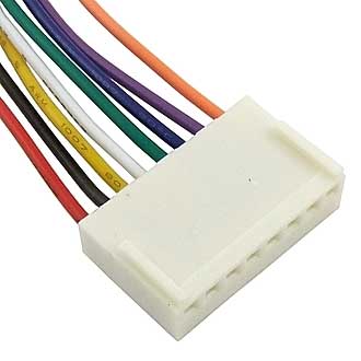 Межплатные кабели питания HU-08 wire 0,3m AWG26 