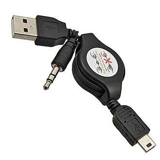 Компьютерные шнуры USB TO Mini USB/DC3.5 