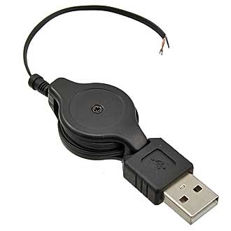 Компьютерные шнуры USB2.0 TO OPEN 