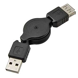 Компьютерные шнуры USB2.0 M/F 