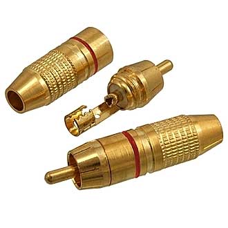 RCA 7-0222 gold red RUICHI