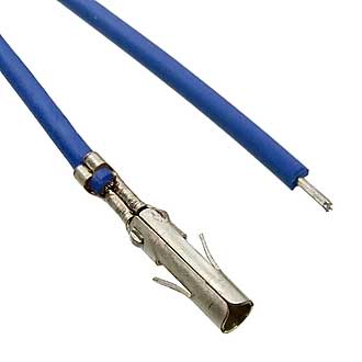 ������: TH-F 5,08 mm AWG20 0,3m blue