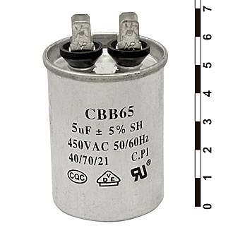 Пусковые конденсаторы CBB65   5uF  450V 