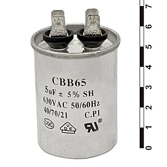 Пусковые конденсаторы CBB65   5uF  630V 