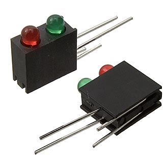 Светодиоды в корпусе 3mm*2 1,5-3v  4Lm GR 15 