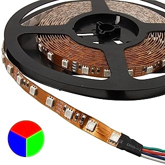 Светодиодная лента 5050 300LED IP33 12V*72W RGB RUICHI