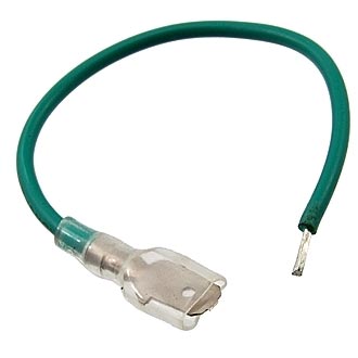 Межплатные кабели питания 1008 AWG18 4.8 mm/5 mm green 