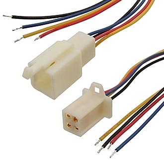 Межплатные кабели питания 1009 AWG24  4x2.8 5mm L=300mm RBYB RUICHI