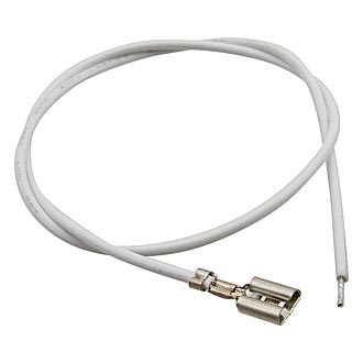1013 AWG22 4.8mm L = 300mm white
