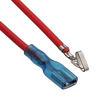 Межплатные кабели питания 1015 AWG22 3.96 mm /4.8 mm red 