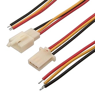 Межплатные кабели питания 1016 AWG20  3x2.8 5mm L=250mm RBY 