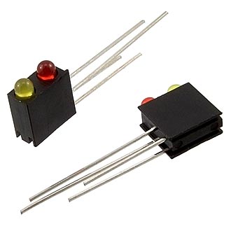 Светодиоды в корпусе 3mm*2  1.5-5v 4Lm RY 15 