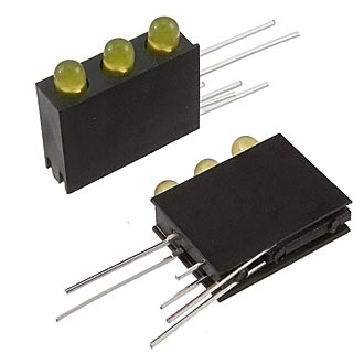 3mm*3 1.5-5v 4Lm yellow 15