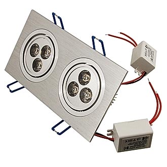 2*3*1W 220v 440Lm 3200K D90*180