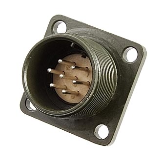 Цилиндрические малогабаритные XM16-7pin*1mm block plug 