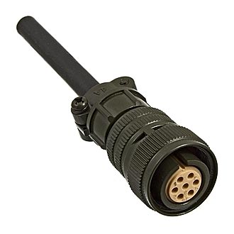 Цилиндрические малогабаритные XM16-7pin*1mm cable socket 
