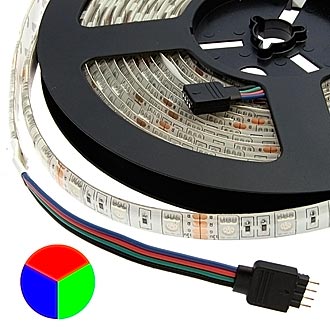 Светодиодная лента 5050 300LED IP65 12V*72W RGB RUICHI