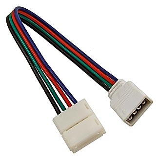 Светодиодная лента RGB adapter 4P to 10mm L150mm 