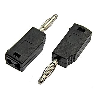 Штекеры _ гнезда _ клеммы ZP-027 2mm Stackable Plug BLACK RUICHI