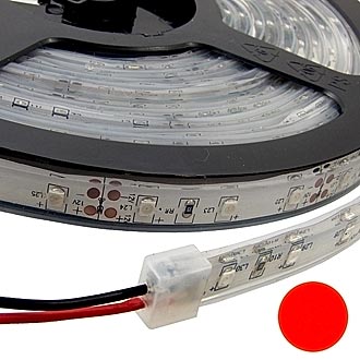 Светодиодная лента 3528 300LED IP68 12V*24W RED 