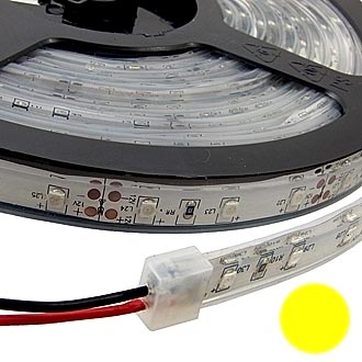 Светодиодная лента 3528 300LED IP68 12V*24W YELLOW 