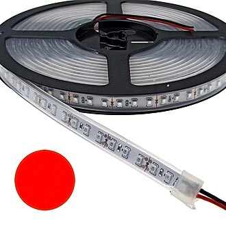 Светодиодная лента 3528 600LED IP68 12V*48W RED 